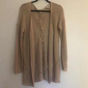 Tan Cardigan